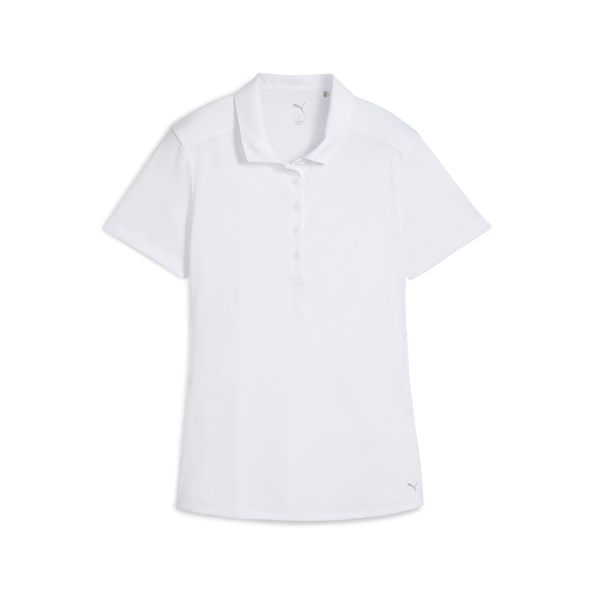 PUMA Pure 2.0 Kurzärmeliges Polo Damen, Kleidung, Weiß, L