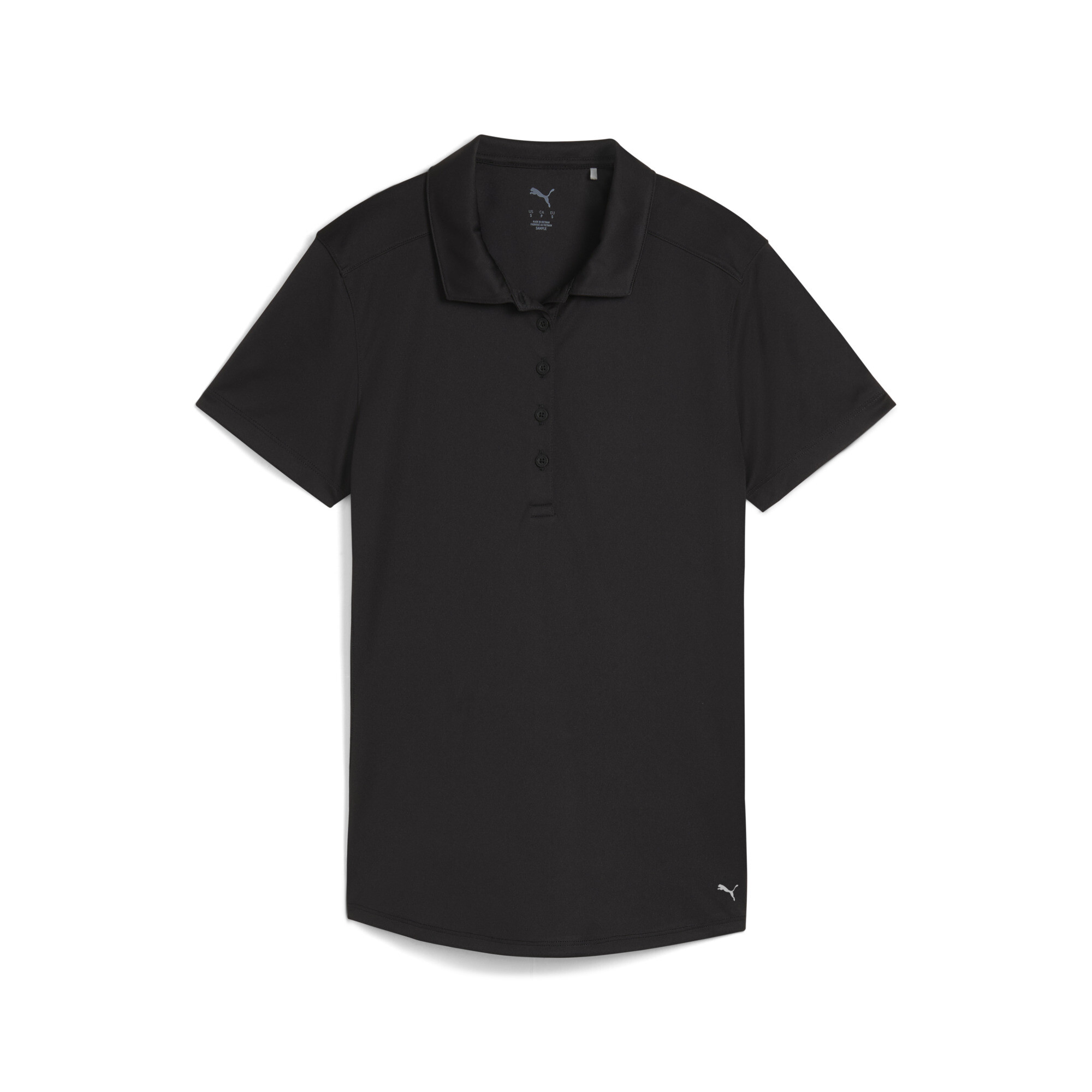 PUMA Pure 2.0 Kurzärmeliges Polo Damen, Kleidung, Schwarz, S