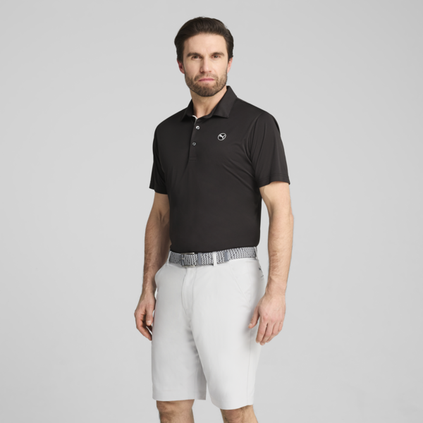 Pure 2.0 Golf Polo Men, PUMA Black, large-ZAF