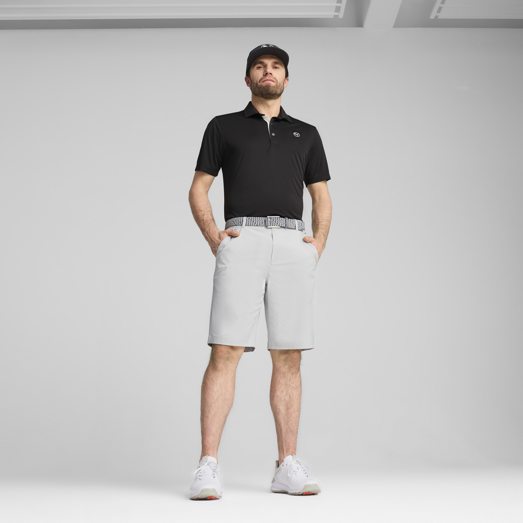 PUMA Pure 2.0 golfpoloshirt voor Heren, Zwart, Maat 3XL thumbnail 4