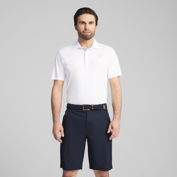Pure 2.0 Golf Polo Men, White Glow, large-ZAF