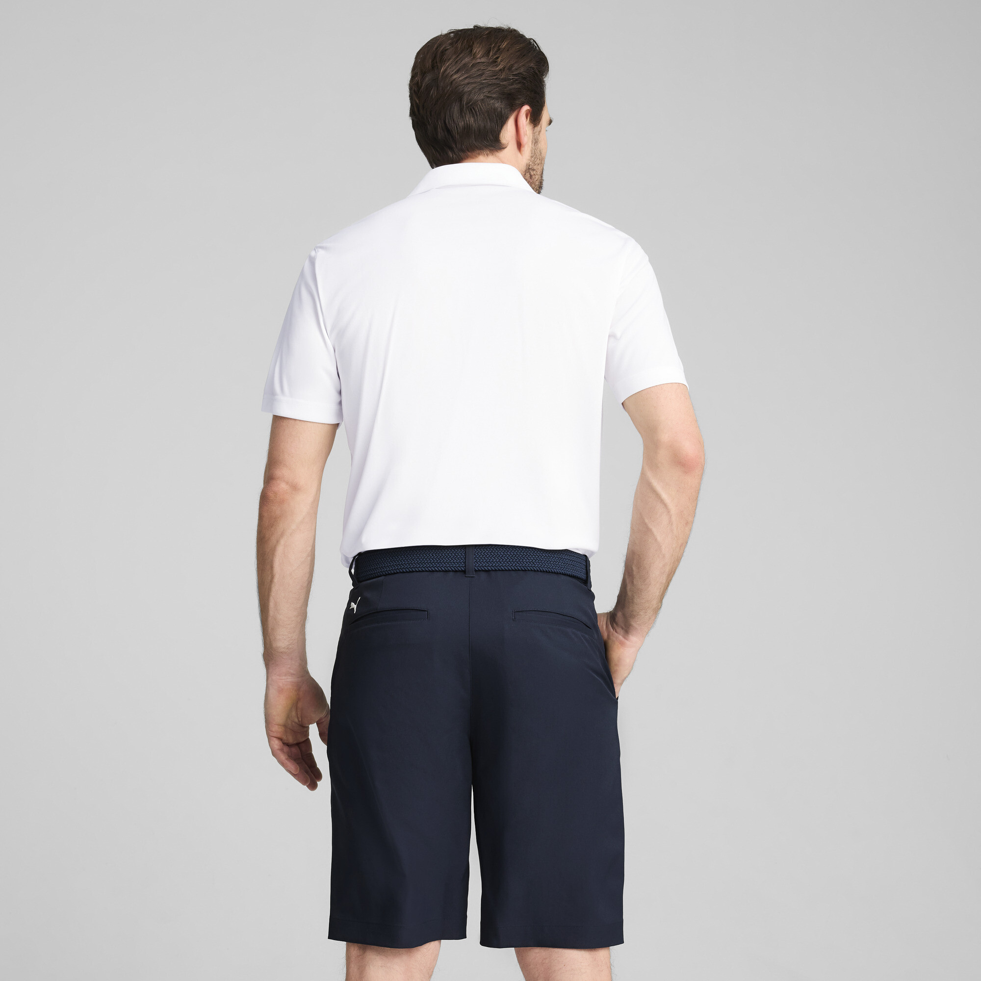 PUMA Pure 2.0 golfpoloshirt voor Heren, Wit, Maat 4XL thumbnail 5