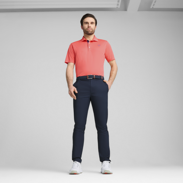 Pure 2.0 Golf Polo Men, Peach Frost, large-ZAF