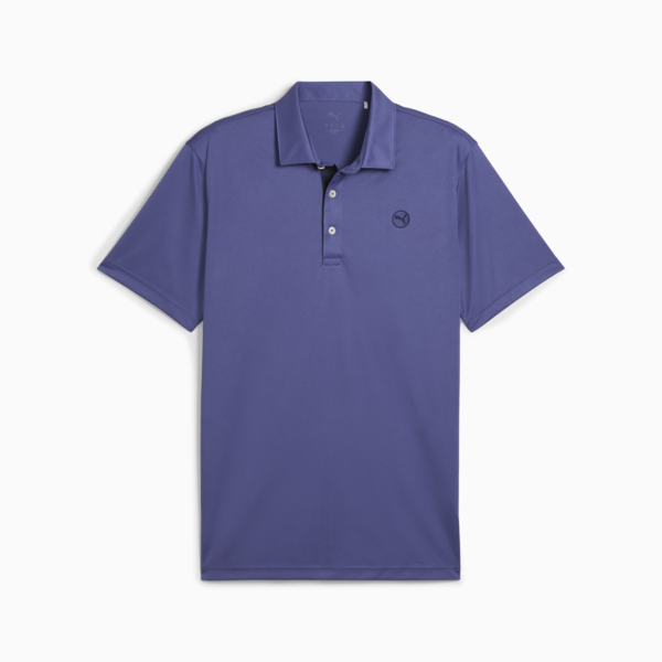 Pure 2.0 Golf Polo Men, Blue Crystal, large-ZAF