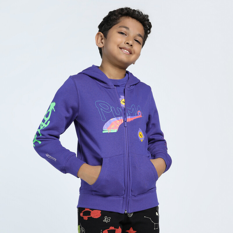 

PUMA Classics Drip Hooded Youth Jacket