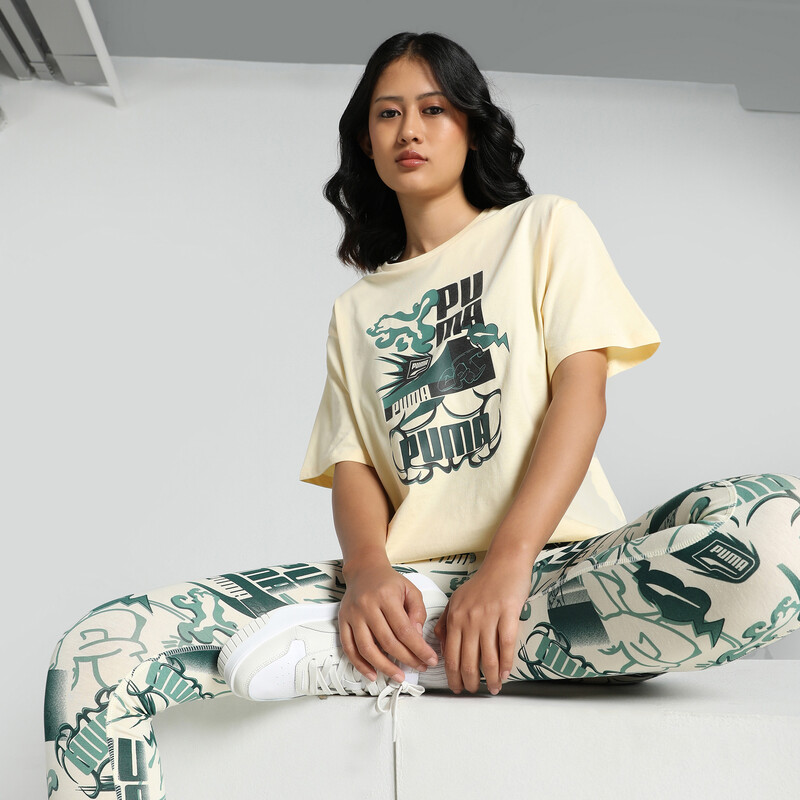 Women's PUMA CLASSICS BRAND LOVE Tee