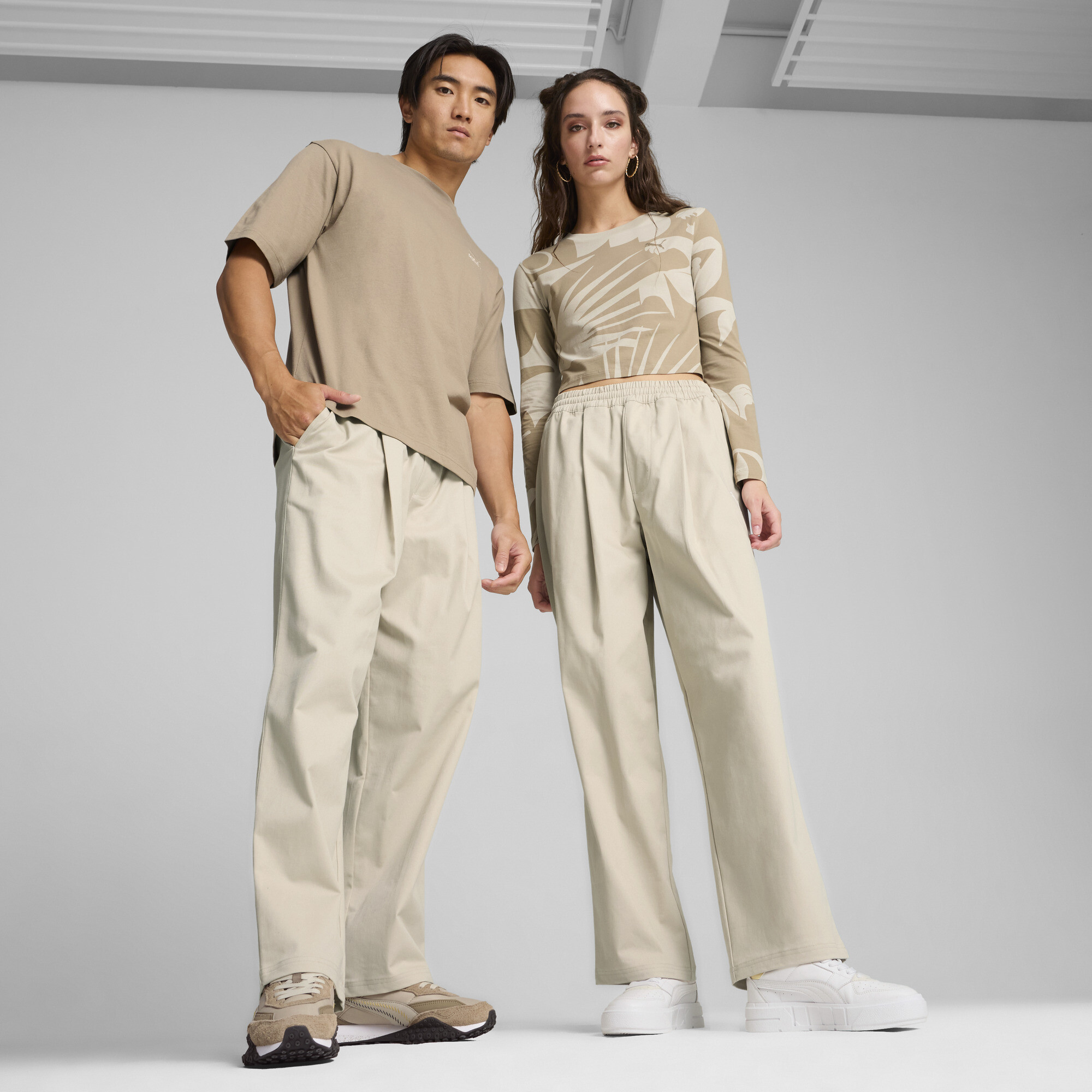 Puma CLASSICS Artisanal Hose Unisex | Mit Plain | Desert Dust | Größe: XL