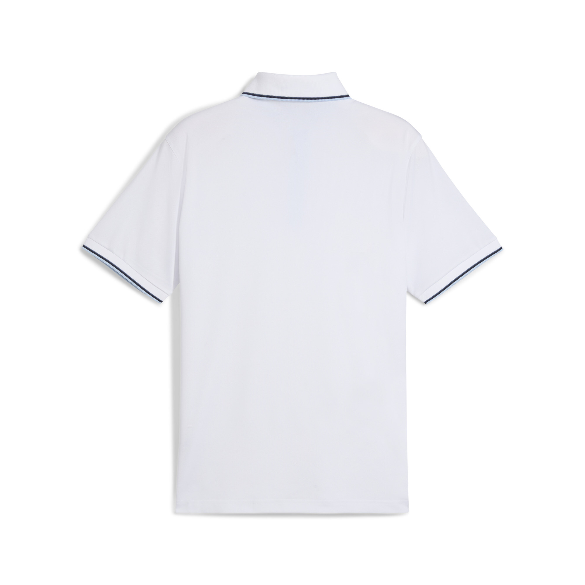 PUMA x PALM TREE CREW golfpolo met randen voor Heren, Wit, Maat L thumbnail 2