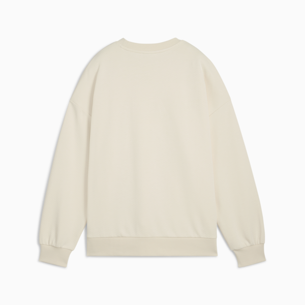 Wardrobe Essentials Oversized Crew Women, Alpine Snow, large-ZAF