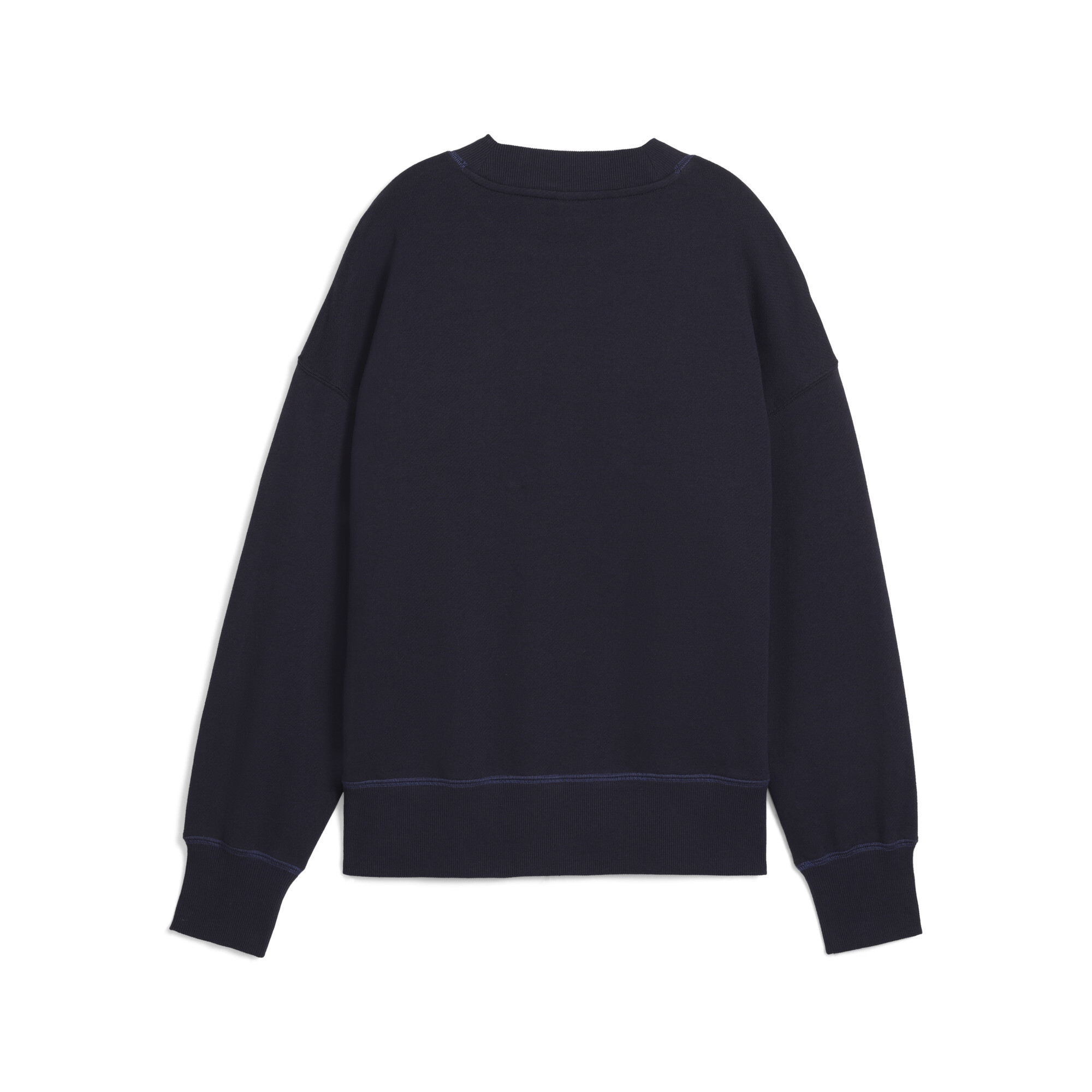 PREMIUM ESS oversized top met print met ronde hals voor Dames, Blauw, Maat XL | PUMA