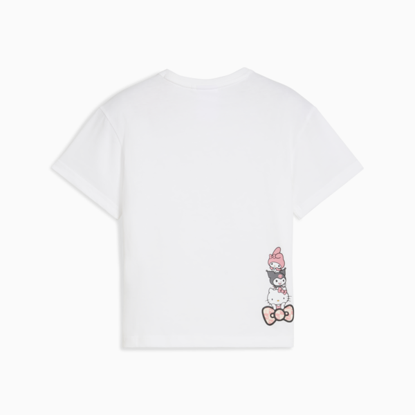 PUMA x HELLO KITTY AND FRIENDS Relaxed Graphic Tee Kids, PUMA White, large-ZAF