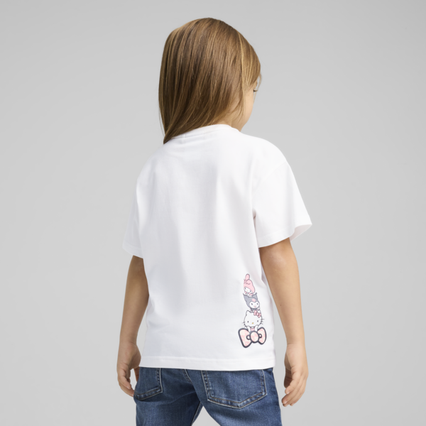 PUMA x HELLO KITTY AND FRIENDS Relaxed Graphic Tee Kids, PUMA White, large-ZAF