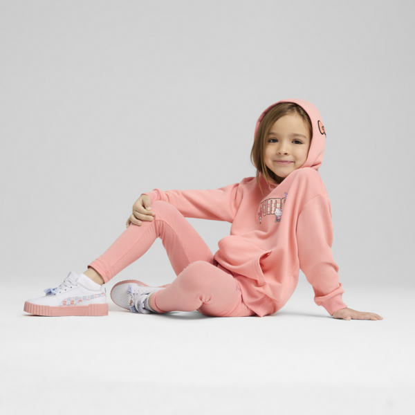 PUMA x HELLO KITTY AND FRIENDS Relaxed Hoodie Kids, Pink Fruit, large-MEX