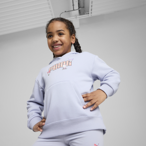 PUMA x HELLO KITTY AND FRIENDS Relaxed Hoodie Kids, Cool Weather, large-ZAF