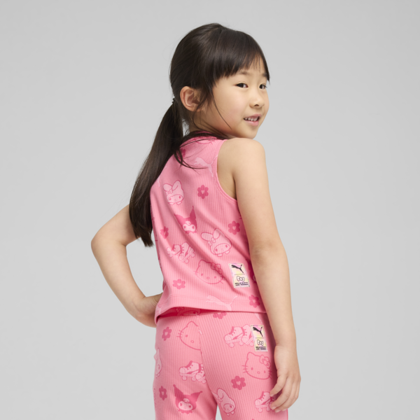 Musculosa PUMA x HELLO KITTY Rib para niñas, Magic Rose, large-ARG