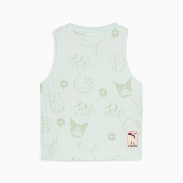 Playera para niñas PUMA x HELLO KITTY Rib, Peaceful Blue, large-MEX