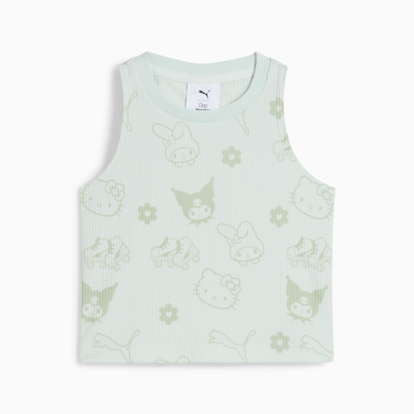 Playera para niñas PUMA x HELLO KITTY Rib, Peaceful Blue, large-MEX