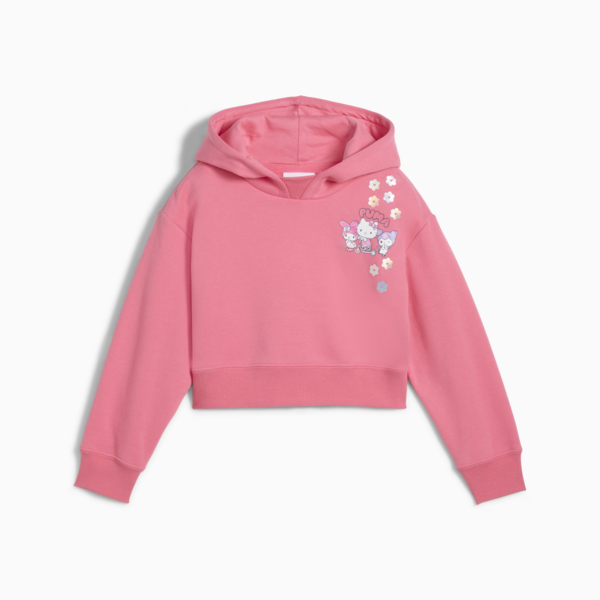 Buzo holgado PUMA x HELLO KITTY Frisa para niñas, Magic Rose, large-ARG
