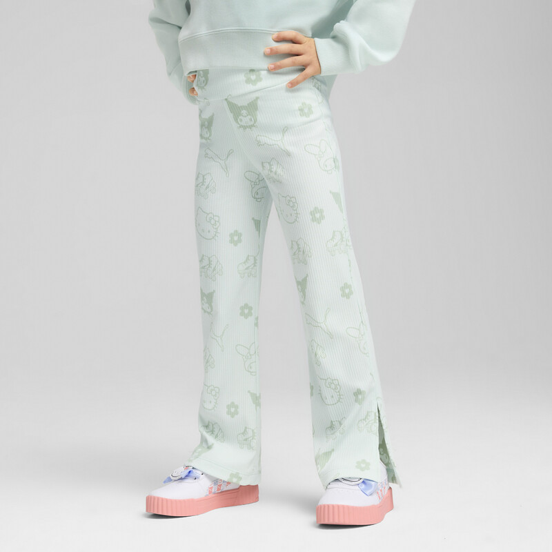 

PUMA X HELLO KITTY & FRIENDS Kid's Ribbed Flared Slim Fit Leggings