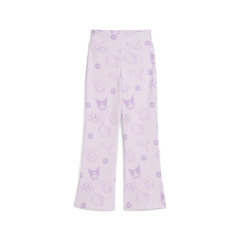 

PUMA X HELLO KITTY & FRIENDS Kid's Ribbed Flared Slim Fit Leggings