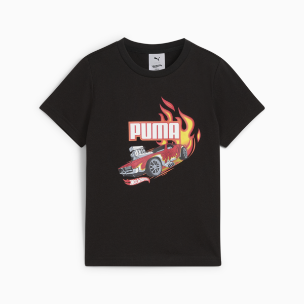 Playera PUMA x HOT WHEELS para niños, PUMA Black, large-MEX