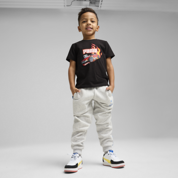 Playera PUMA x HOT WHEELS para niños, PUMA Black, large-MEX