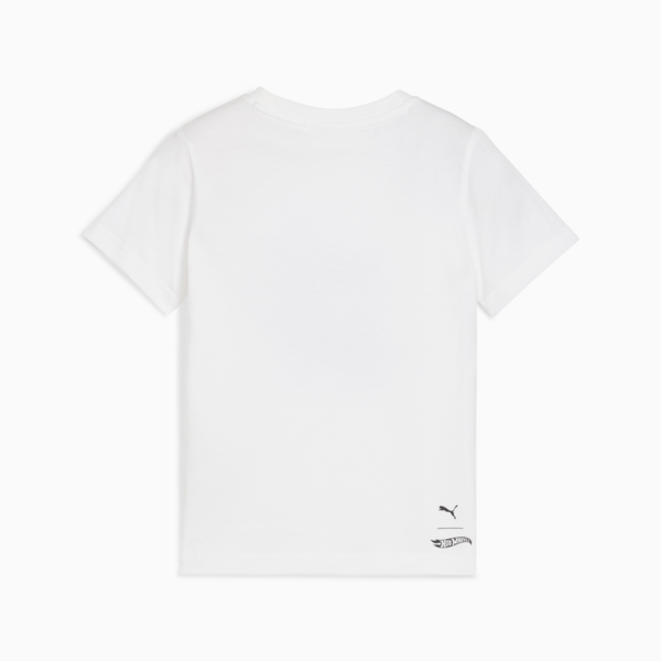 Playera PUMA x HOT WHEELS para niños, PUMA White, large-MEX