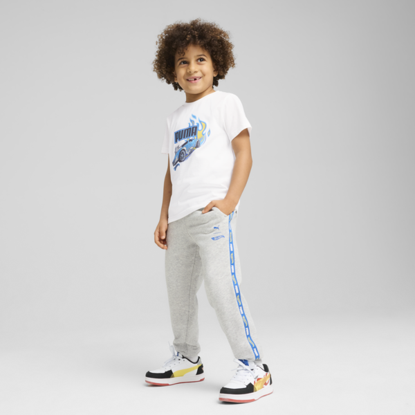 Playera PUMA x HOT WHEELS para niños, PUMA White, large-MEX