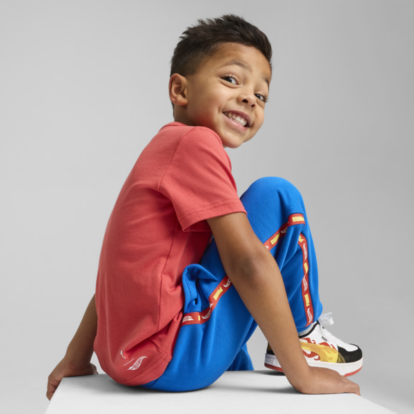 Remera PUMA x HOT WHEELS™ para niños, Red Fire, large-ARG