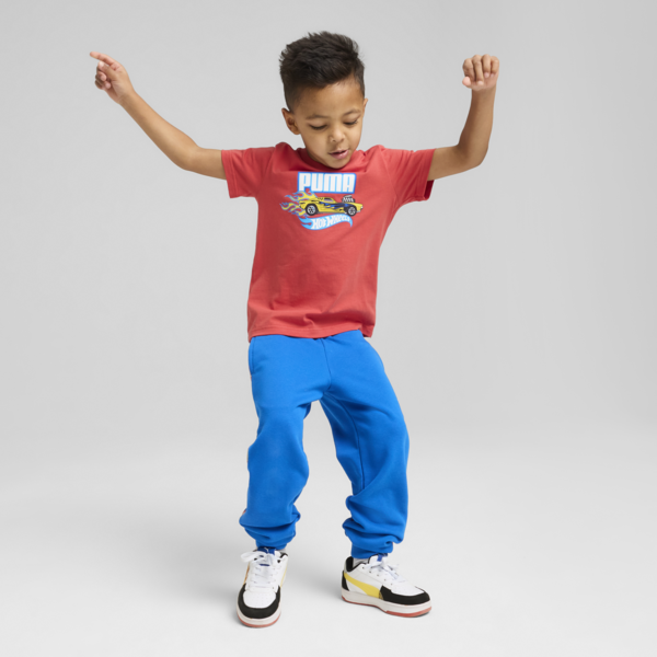 Remera PUMA x HOT WHEELS™ para niños, Red Fire, large-ARG