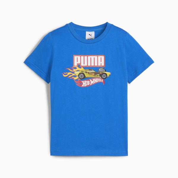 PUMA x HOT WHEELS™ Graphic Tee Kids, PUMA Team Royal, large-MEX