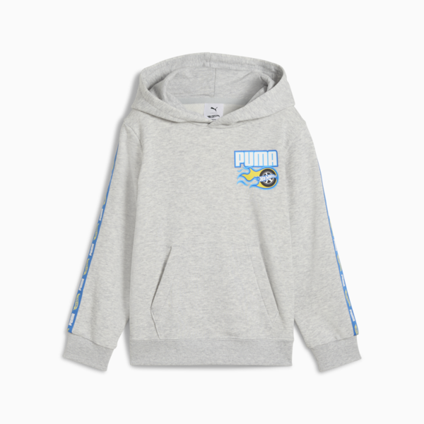 Buzo PUMA x HOT WHEELS™ para niños, Light Gray Heather, large-ARG