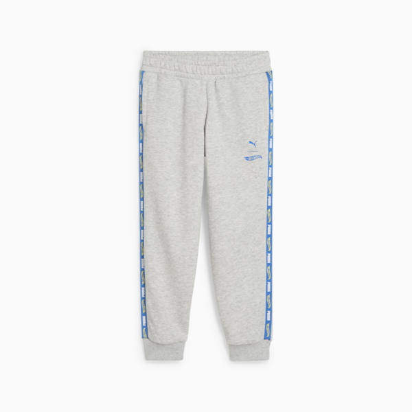 Jogging PUMA x HOT WHEELS™ para niños, Light Gray Heather, large-ARG