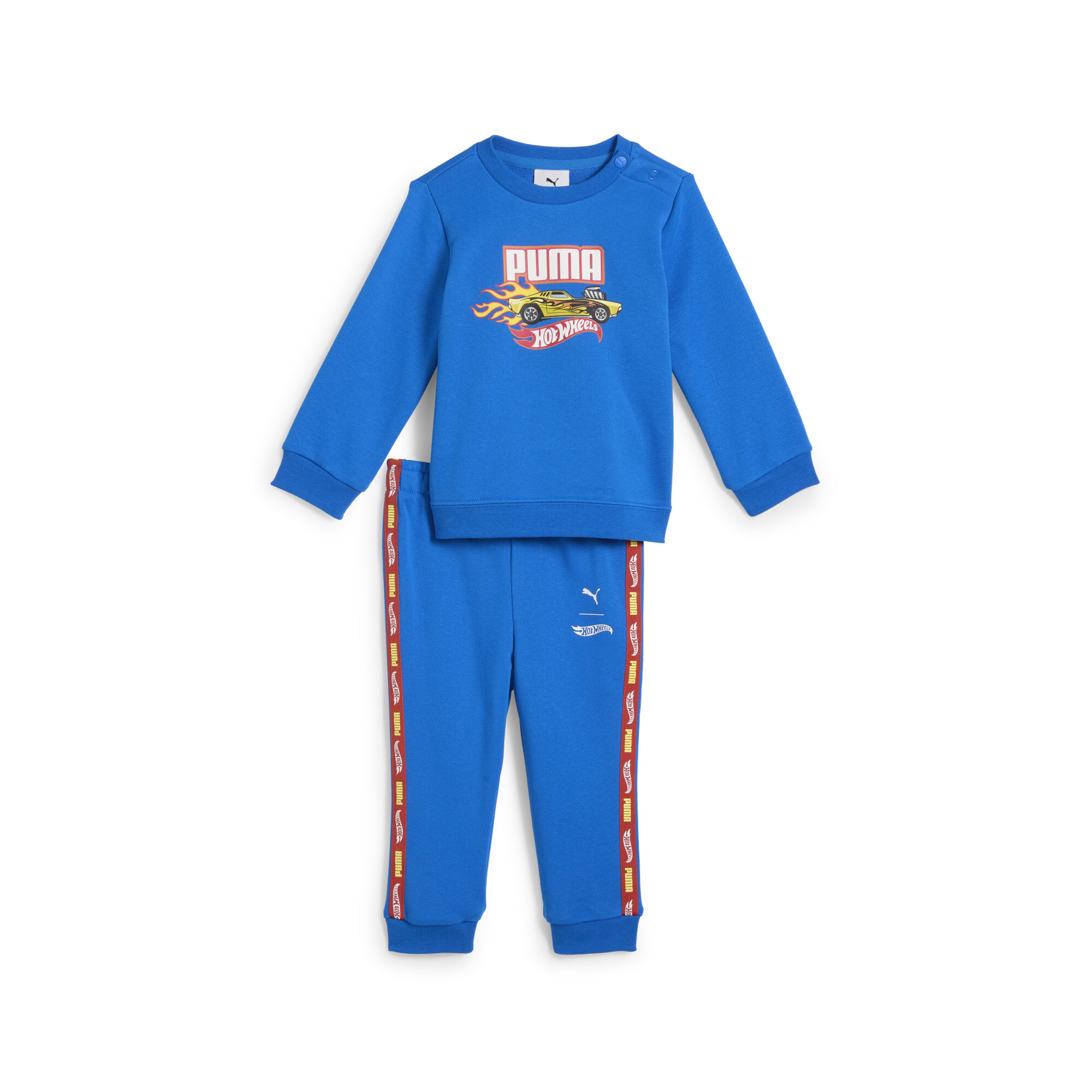 Puma x HOT WHEELS™ Minicats Set mit Crewneck Baby | Mit Print | Royal | Größe: 4-6M