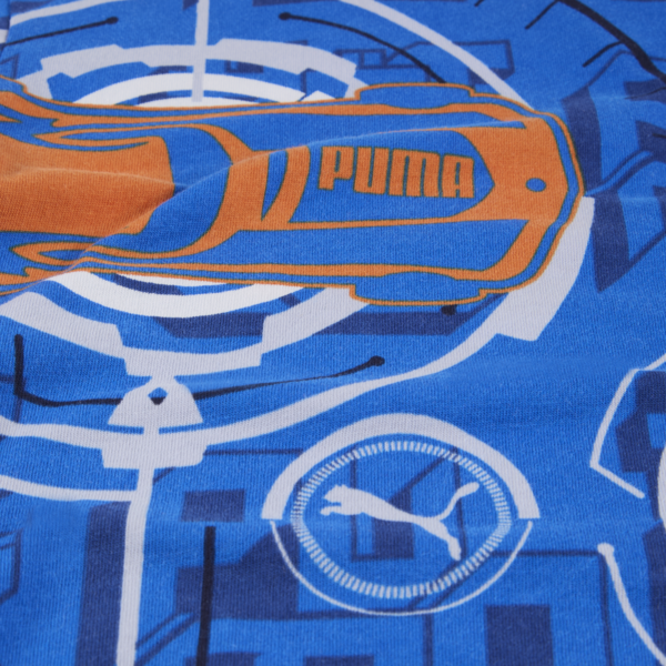 Playera holgada PUMA x HOT WHEELS para niños, PUMA Team Royal, large-MEX