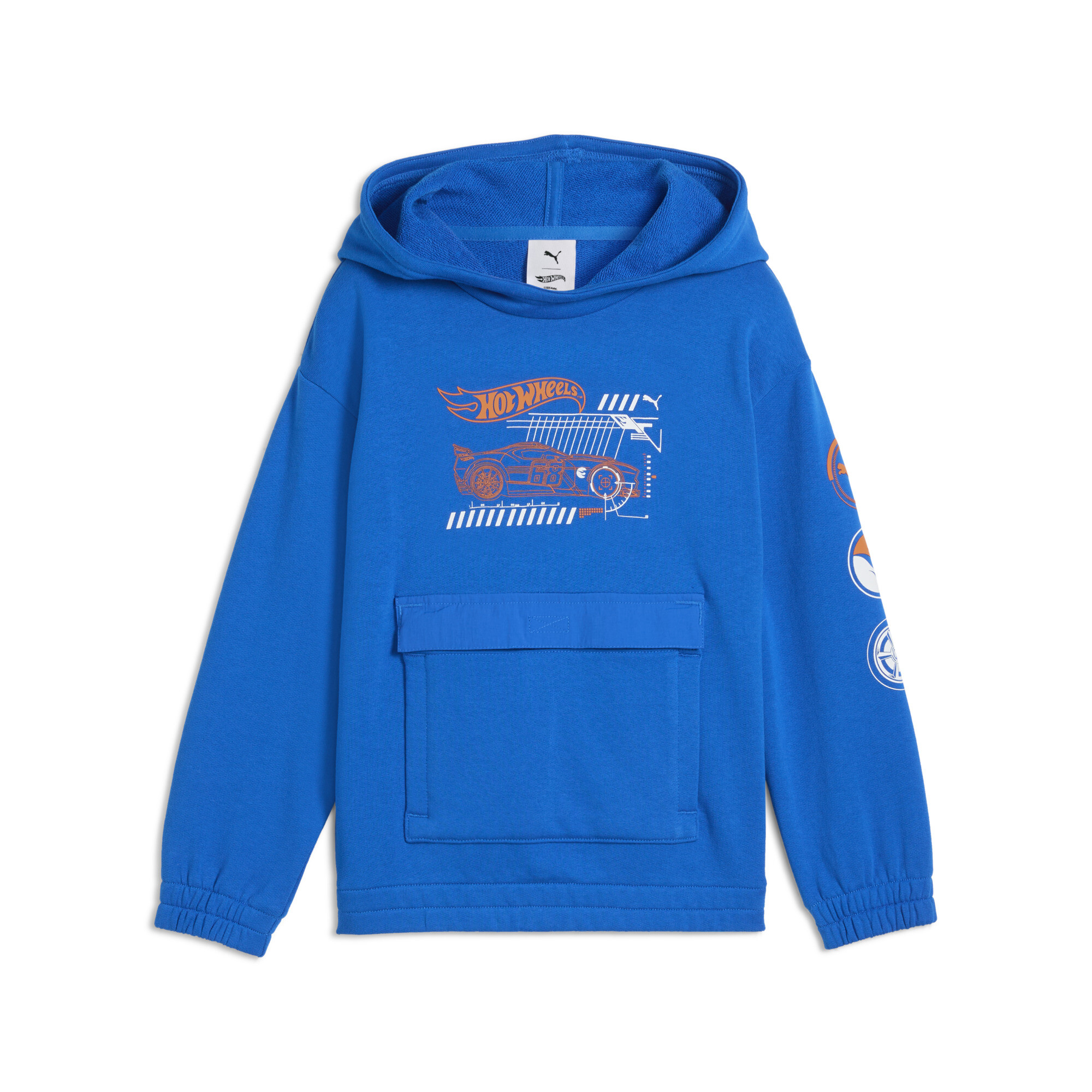 PUMA x HOT WHEELS™ Little Kids' Relaxed Graphic Hoodie - Picture 11 of 15