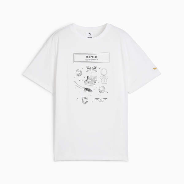 Remera holgada PUMA x HARRY POTTER™ para hombre, PUMA White, large-ARG