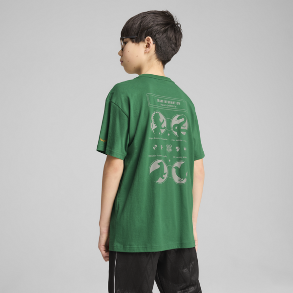 Remera holgada PUMA x HARRY POTTER™ para hombre, Archive Green, large-ARG