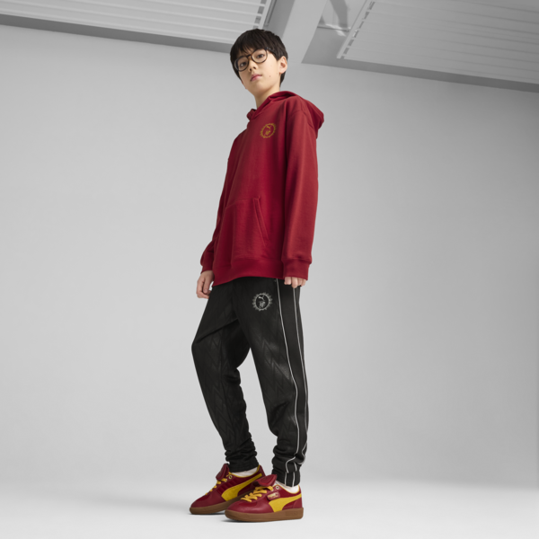 PUMA x HARRY POTTER Relaxed Graphic Hoodie Youth, Dark Crimson, large-MEX