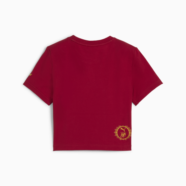 Remera corta PUMA x HARRY POTTER™ juvenil, Dark Crimson, large-ARG