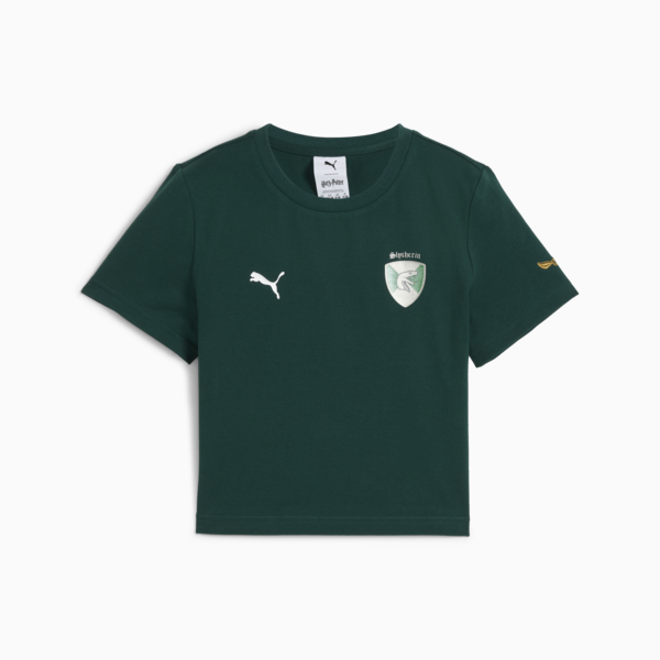 Remera corta PUMA x HARRY POTTER™ juvenil, Dark Myrtle, large-ARG