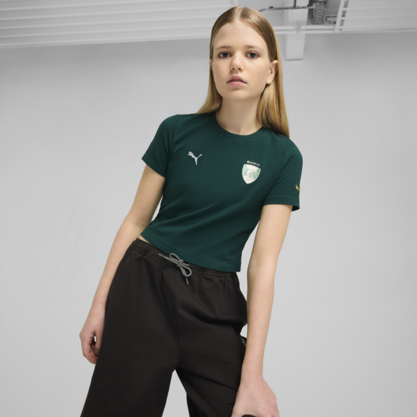 Remera corta PUMA x HARRY POTTER™ juvenil, Dark Myrtle, large-ARG