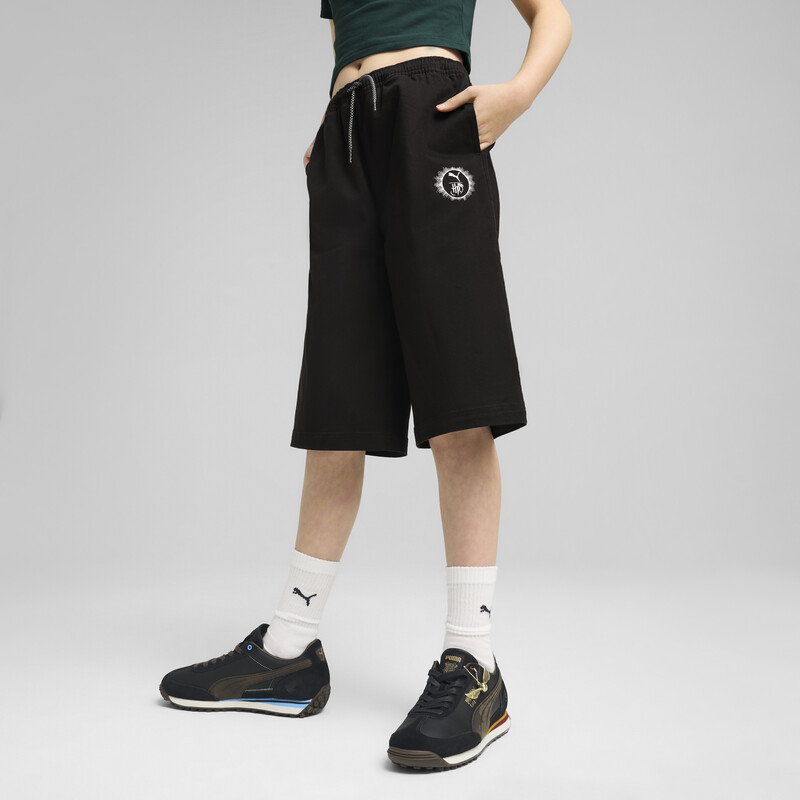 

PUMA X HARRY POTTER Youth Woven Relaxed Fit Jorts