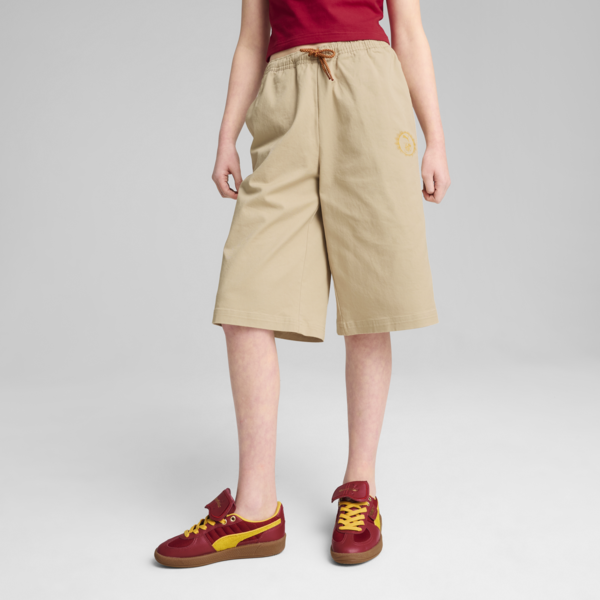 Pantalones cortos PUMA x HARRY POTTER para adolescentes, Toasted Almond, large-MEX