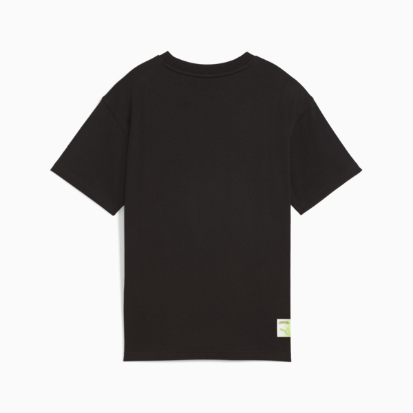 Remera PUMA HOOPS x TORTUGAS NINJA juvenil, PUMA Black, large-ARG