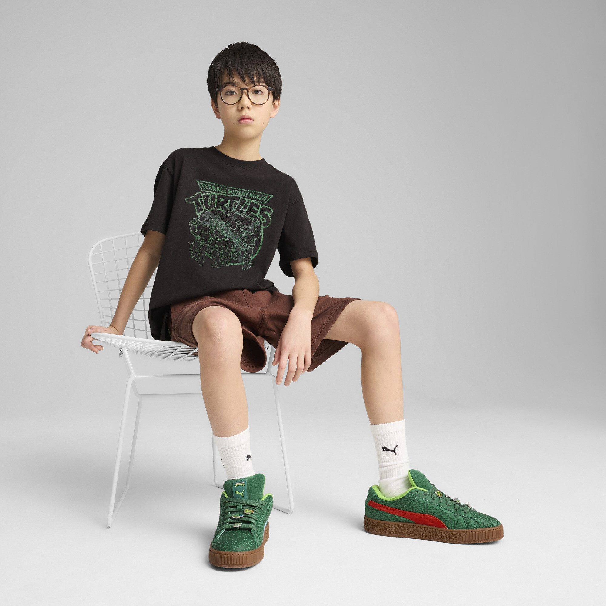 PUMA x TMNT Big Kids' Relaxed Graphic Tee - Picture 9 of 15