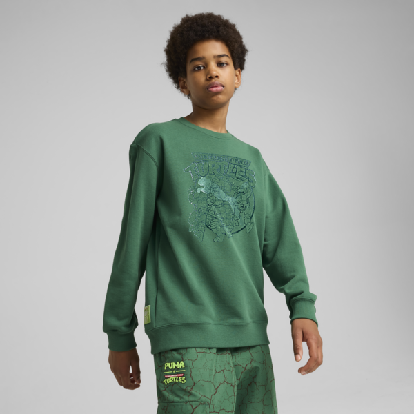 Sudadera PUMA HOOPS x TORTUGAS NINJA para adolescentes, Vine, large-MEX