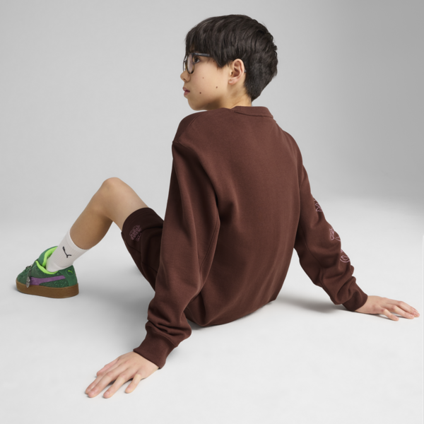 Sudadera PUMA HOOPS x TORTUGAS NINJA para adolescentes, Chocotart, large-MEX