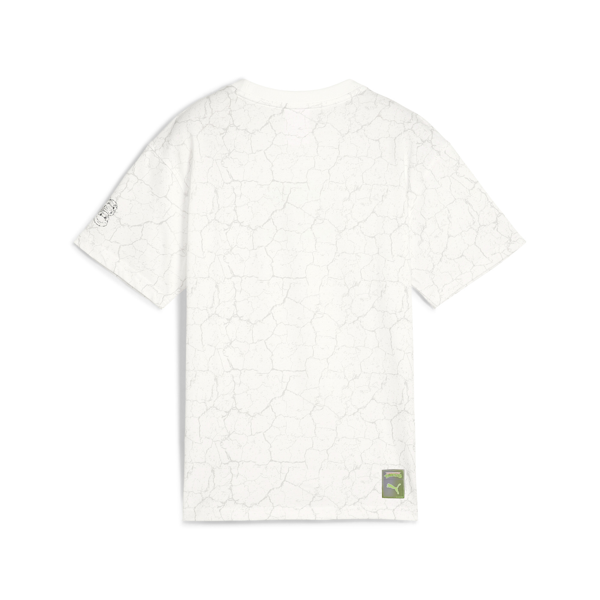 PUMA x TMNT Big Kids' Relaxed All-Over Print Tee - Picture 7 of 9