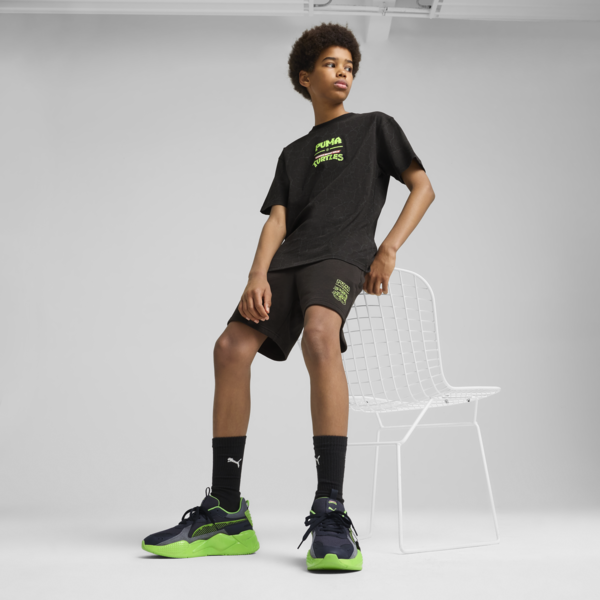 Shorts PUMA x TORTUGAS NINJA para adolescentes, PUMA Black, large-MEX